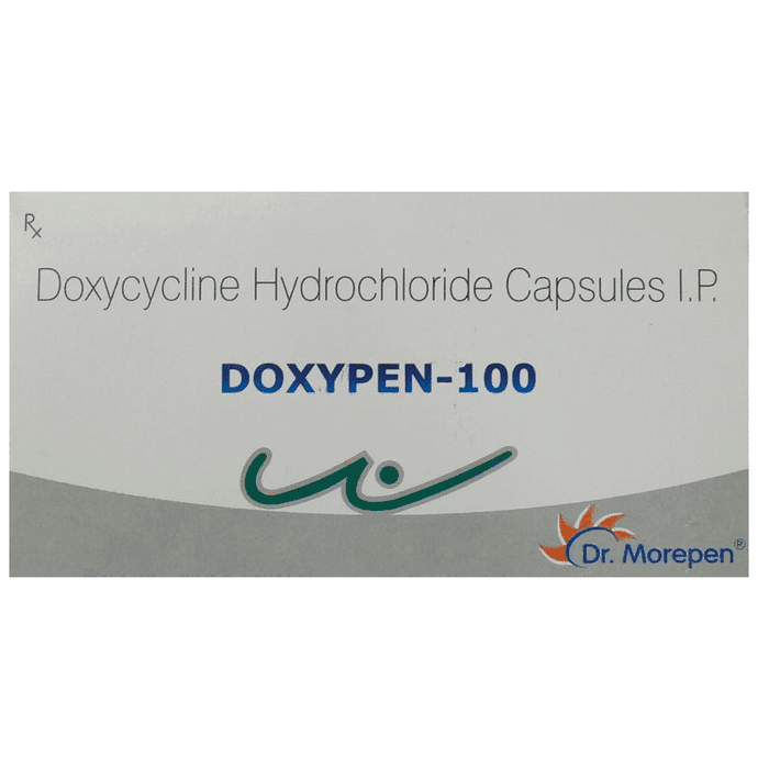 Doxypen 100 Capsule – 37d44e3b-ef0a-4cb3-9da3-612ee318331d by Dr. Morepen Limited — photo 1 of 3