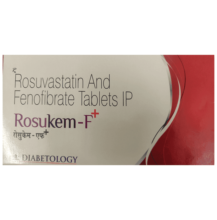 Rosukem-F Plus Tablet – Fenofibrate (160mg) by Alkem Laboratories Ltd