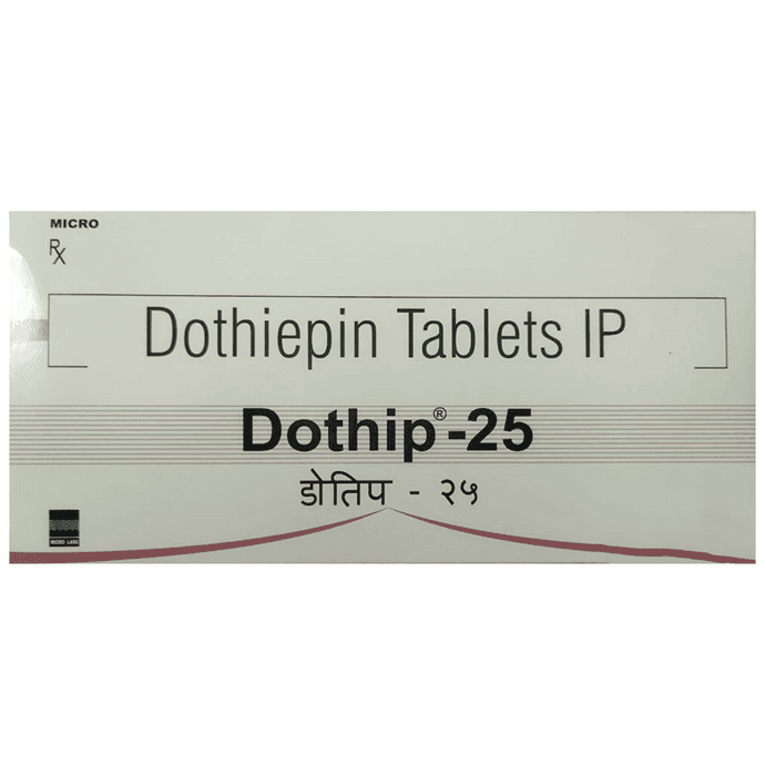 Dothip 25mg Tablet – Dosulepin (25mg) 25 mg by Micro Labs Ltd — photo 1 of 2