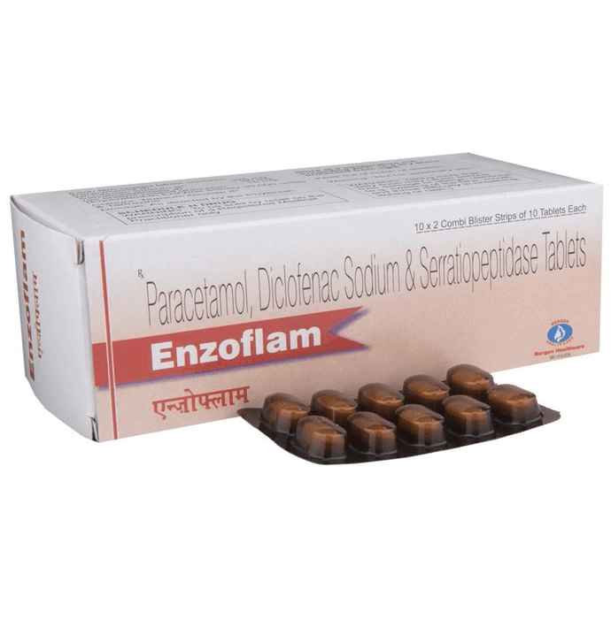 Enzoflam Tablet – Diclofenac (50mg) by Alkem Laboratories Ltd — photo 1 of 6