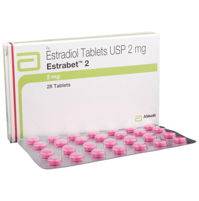 Estrabet 2 Tablet – Estradiol (2mg) 2 mg by Abbott — photo 1 of 6