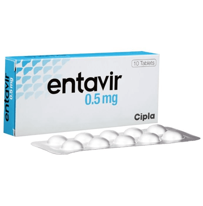 Entavir 0.5mg Tablet – Entecavir (0.5mg) 0.5 mg by Cipla Ltd — photo 1 of 5