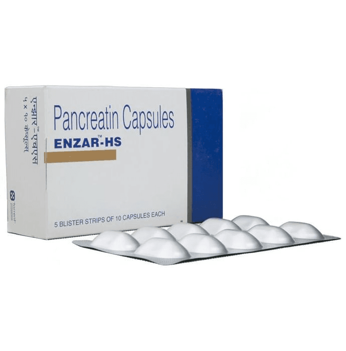 Enzar-HS Capsule – Pancreatin (250mg) by Torrent Pharmaceuticals Ltd — photo 1 of 4