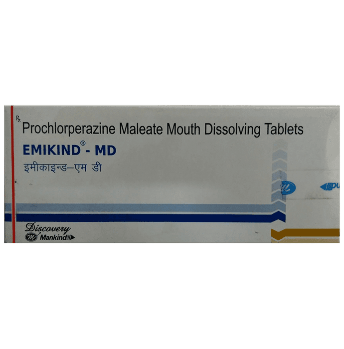 Emikind-MD Tablet – Prochlorperazine (5mg) by Mankind Pharma Ltd — photo 1 of 2