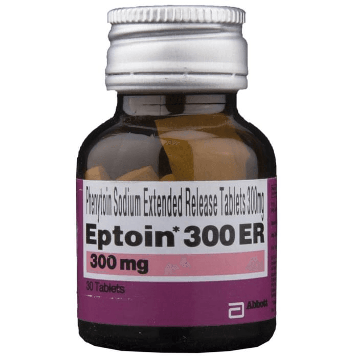 Eptoin 300 ER Tablet – Phenytoin (300mg) 300 mg by Abbott — photo 1 of 2