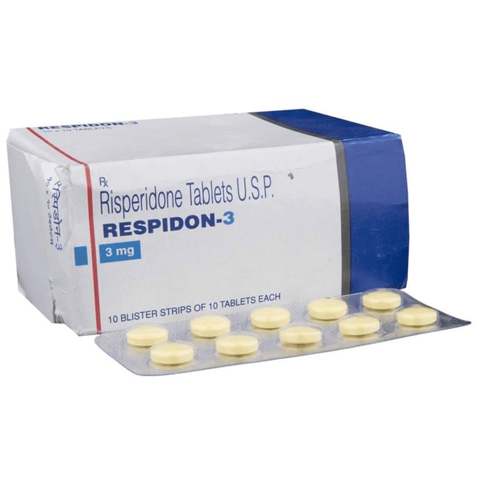 Respidon 3 Tablet – Risperidone (3mg) 3 mg by Torrent Pharmaceuticals Ltd — photo 1 of 6