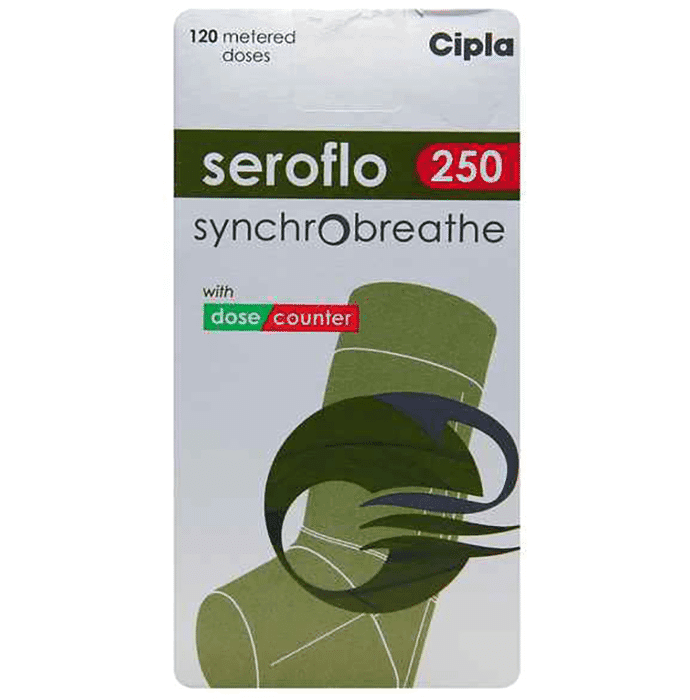 Seroflo 250 Synchrobreathe – Salmeterol (25mcg) 250 mg by Cipla Ltd — photo 1 of 7