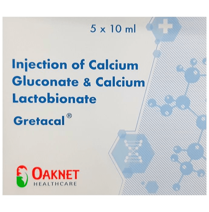 Gretacal Injection – 9e85c38b-7b66-4be1-a701-b747d302fdfa by Oaknet Healthcare Pvt Ltd — photo 1 of 2