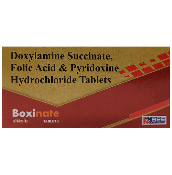 Boxinate Tablet – Doxylamine (10mg) by S.Bee Life Sciences — photo 1 of 2
