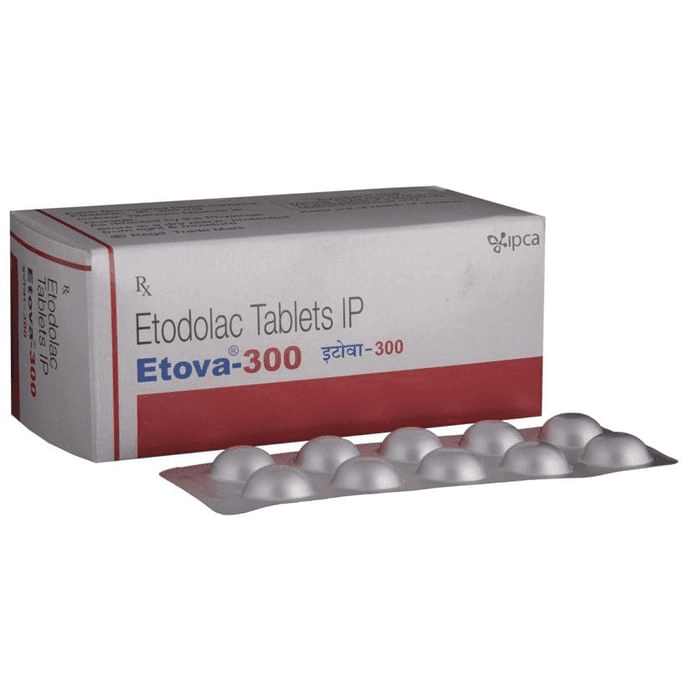 Etova 300 Tablet – Etodolac (300mg) 300 mg by Ipca Laboratories Ltd — photo 1 of 6