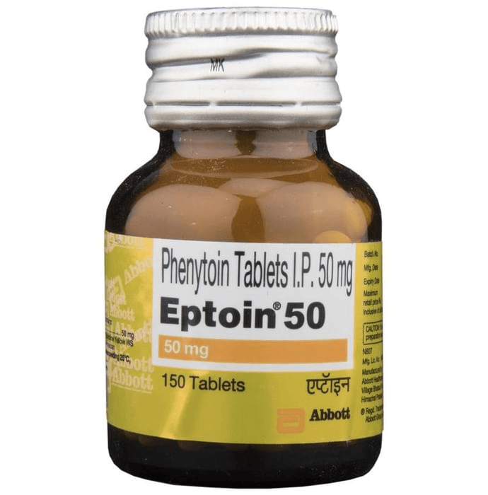 Eptoin 50 Tablet – Phenytoin (50mg) 50 mg by Abbott — photo 1 of 2