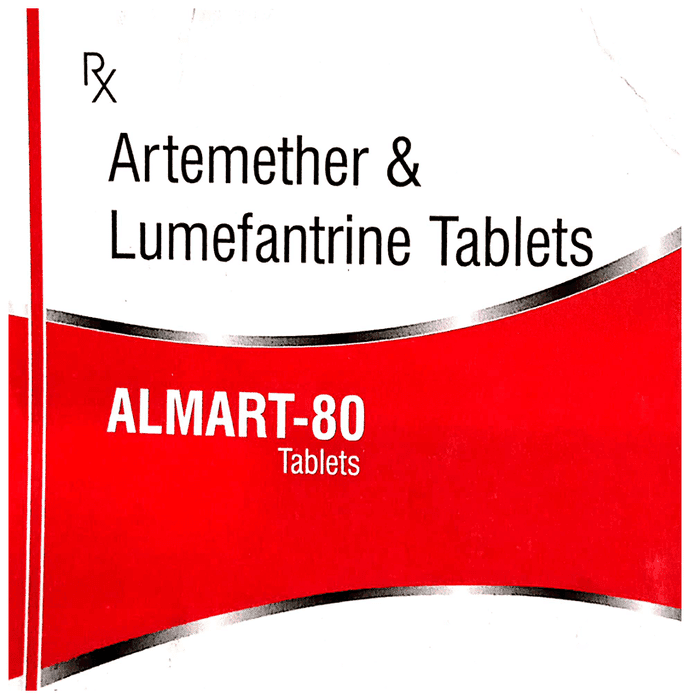 Almart 80 Tablet – Artemether (80mg) 80 mg by Mak Well Healthcare Opc Private Limited