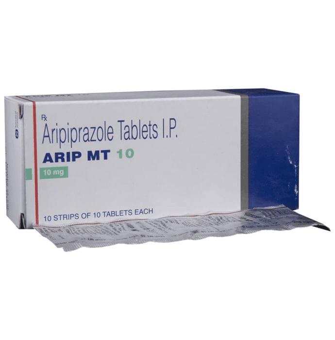 Arip MT 10 Tablet – Aripiprazole (10mg) 10 mg by Torrent Pharmaceuticals Ltd — photo 1 of 5