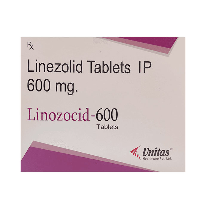 Linozocid 600 Tablet – Linezolid (600mg) 600 mg by Unitas Healthcare Private Limited — photo 1 of 4
