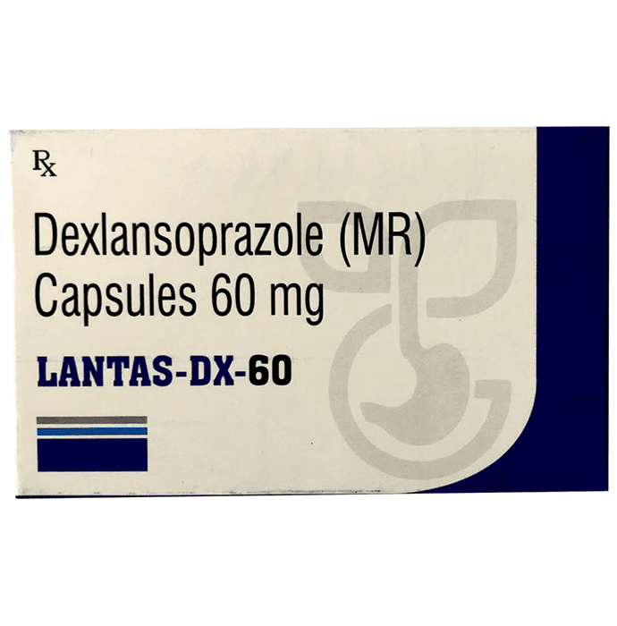 Lantas-DX 60 Capsule MR – Dexlansoprazole (60mg) 60 mg by Qantas Biopharma Private Limited — photo 1 of 2