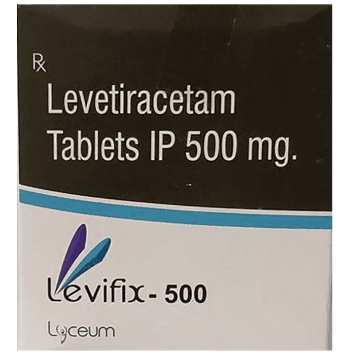 Levifix 500 Tablet – Levetiracetam (500mg) 500 mg by Lyceum Life Sciences Pvt Ltd — photo 1 of 4