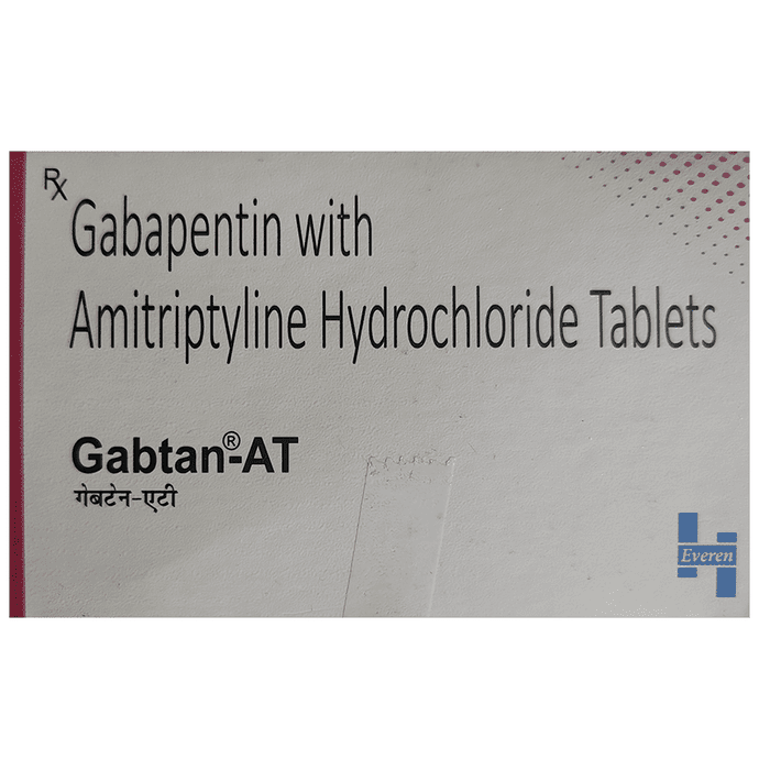 Gabtan-AT Tablet – Gabapentin (300mg) by Everen Healthcare — photo 1 of 2