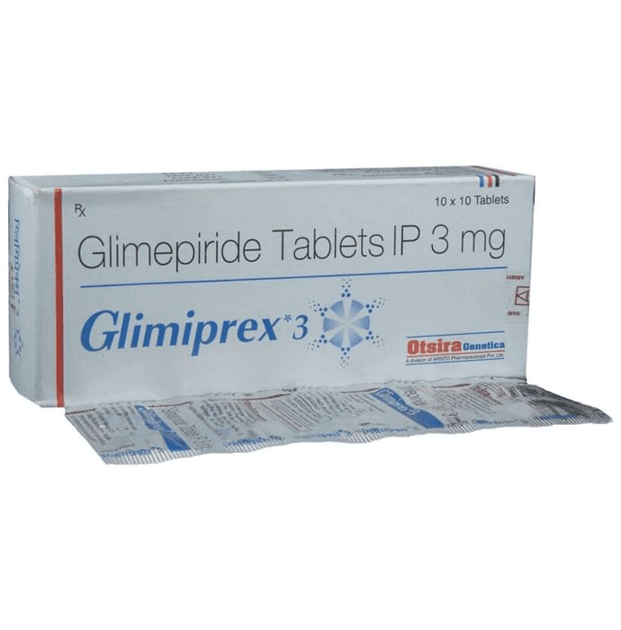 Glimiprex 3 Tablet – f9b96e91-ecc2-484b-8164-628a7801d046 by Aristo Pharmaceuticals Pvt Ltd — photo 1 of 5