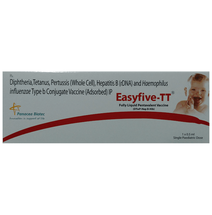 Easyfive-TT Vaccine – 1ee93eb0-21cb-4131-ac95-e4487800356f by Panacea Biotec Pharma Ltd — photo 1 of 2
