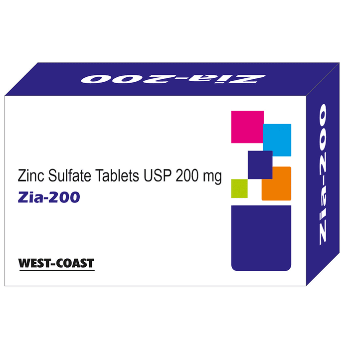 Zia 200 Tablet – 028d4178-755b-4499-b3ac-daf3eea28fbc by West-Coast Pharmaceutical Works Ltd — photo 1 of 2