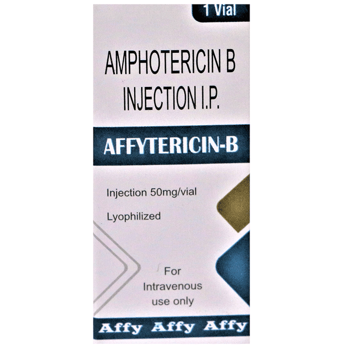 Affytericin-B Injection – Amphotericin B (50mg) by Affy Pharma Pvt Ltd — photo 1 of 2
