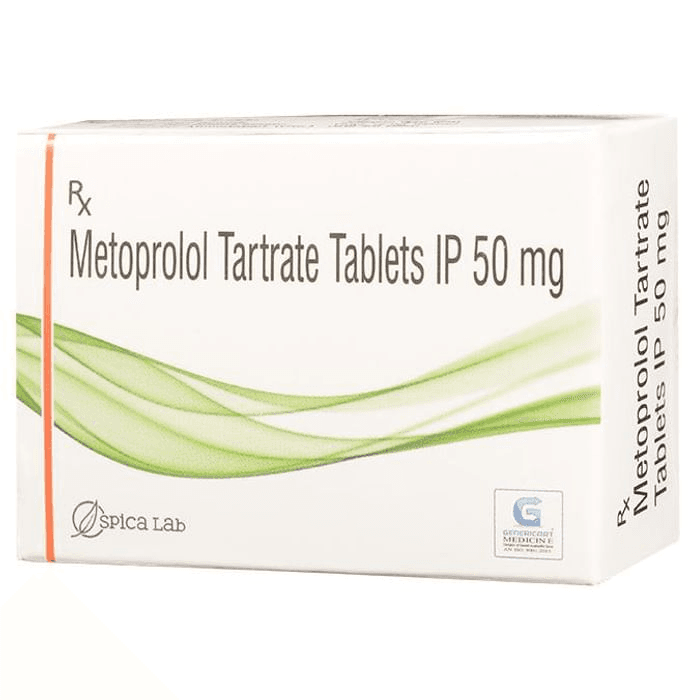 Genericart Metoprolol Tartrate 50mg Tablet – Metoprolol Tartrate (50mg) 50 mg by Swast Aushadhi Seva Generic Medicine Store — photo 1 of 2