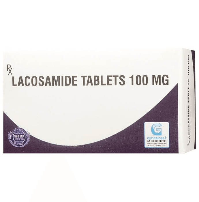 Genericart Lacosamide 100mg Tablet – Lacosamide (100mg) 100 mg by Swast Aushadhi Seva Generic Medicine Store — photo 1 of 2
