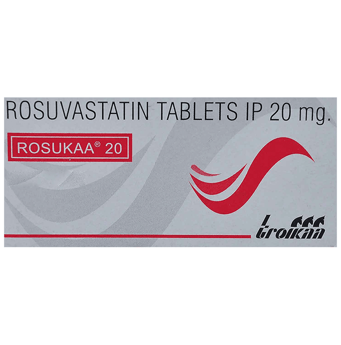 Rosukaa 20 Tablet – 340021a3-21d5-493e-a8cb-11d21d6b1384 by Troikaa Pharmaceuticals Ltd — photo 1 of 4