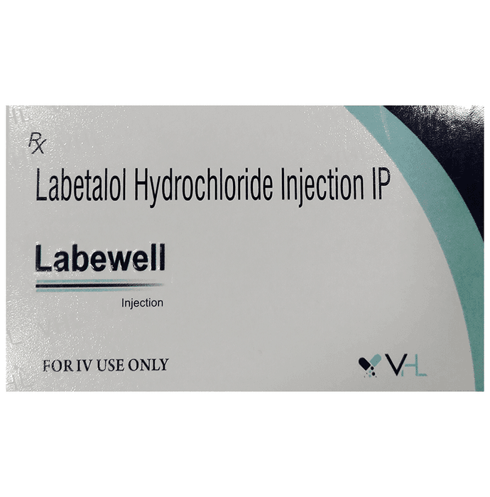 Labewell Injection – Labetalol (5mg/ml) by Vhl Pharmaceuticals Private Limited — photo 1 of 2
