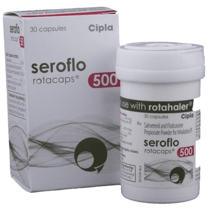 Seroflo 500 Rotacap – Salmeterol (50mcg) 500 mg by Cipla Ltd — photo 1 of 10