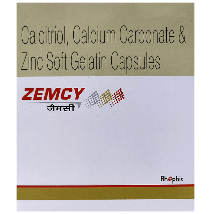 Zemcy Soft Gelatin Capsule – fb6ea026-4614-4bea-a607-29eca609468c by Rhophic Health Care — photo 1 of 3