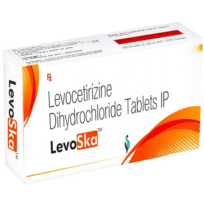 Levoska Tablet – Levocetirizine (5mg) by Skinska Pharmaceutica Pvt Ltd — photo 1 of 4