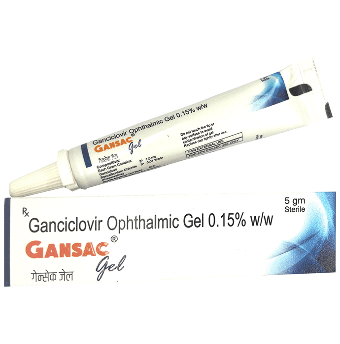 Gansac Eye Gel – Ganciclovir (1.5mg) by Doctor Wonder Private Limited — photo 1 of 3
