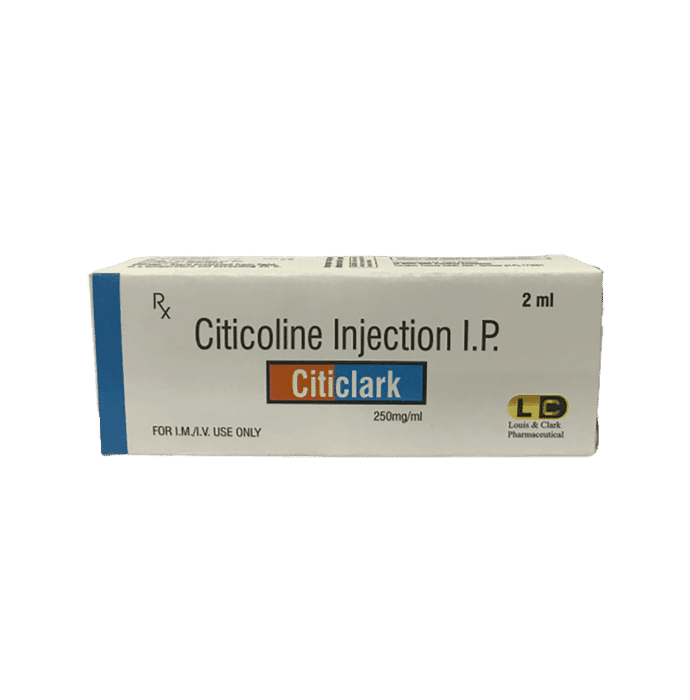 Citiclark Injection – Citicoline (250mg/ml) by Louis and Clark Pharmaceutical — photo 1 of 2