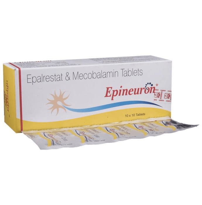 Epineuron Tablet – Epalrestat (50mg) by Aristo Pharmaceuticals Pvt Ltd — photo 1 of 6