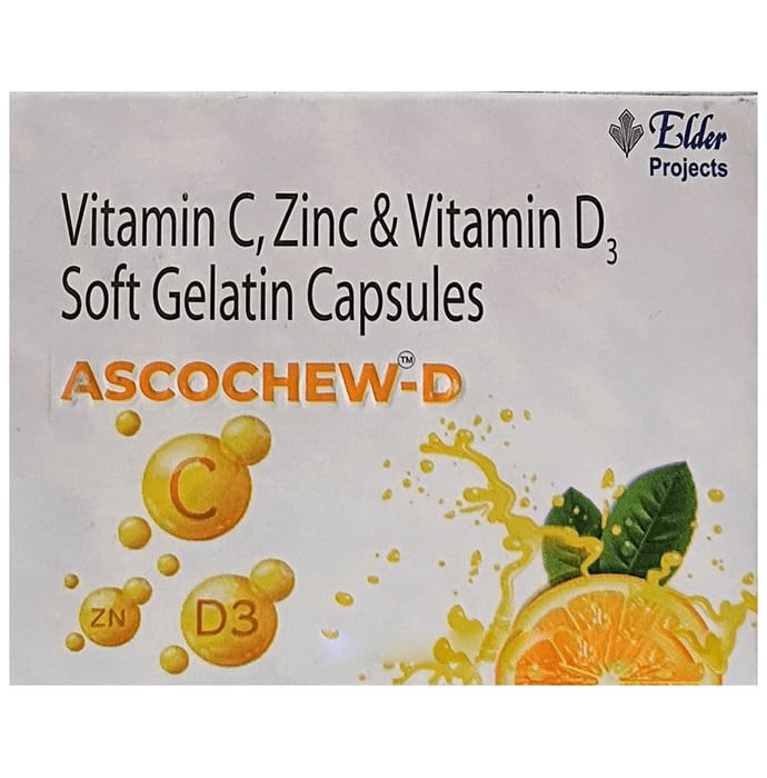 Ascochew-D Soft Gelatin Capsule – a86f0bf2-290b-4a29-a148-8cf79a431357 by Elder Projects Ltd — photo 1 of 3