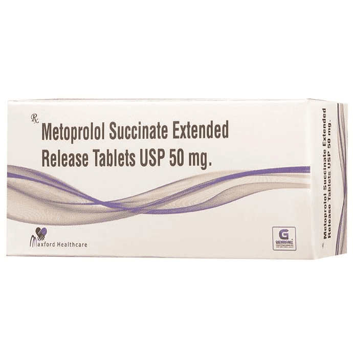 Genericart Metoprolol Succinate 50mg Tablet ER