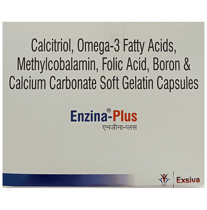 Enzina-Plus Soft Gelatin Capsule