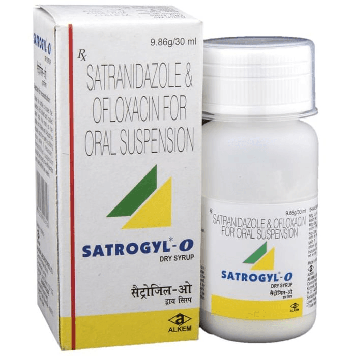 Satrogyl-O Dry Syrup – Satranidazole (75mg/5ml) by Alkem Laboratories Ltd — photo 1 of 5