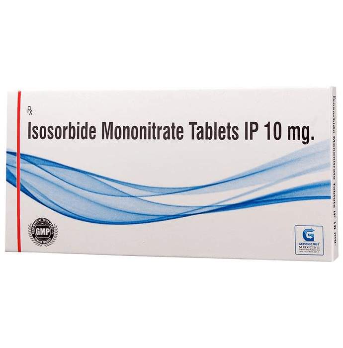 Genericart Isosorbide Mononitrate 10mg Tablet