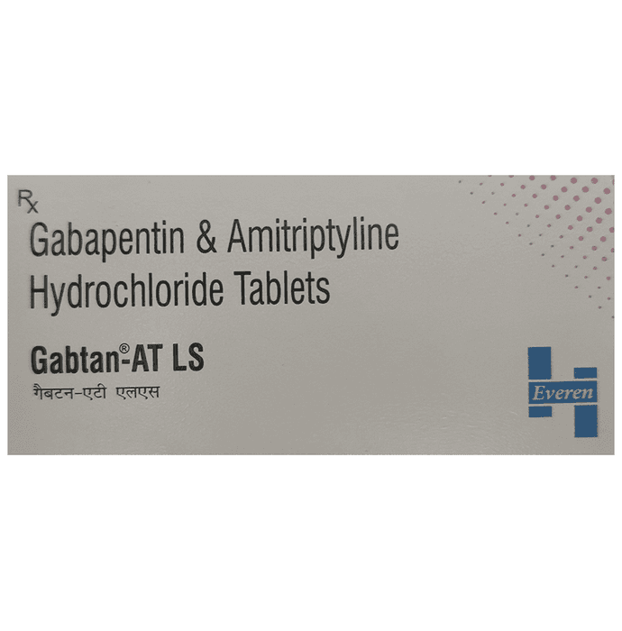 Gabtan-AT LS Tablet – Gabapentin (100mg) by Everen Healthcare — photo 1 of 2