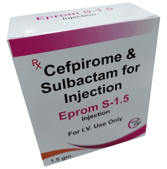Eprom S 1.5 Injection – Cefpirome (1000mg) 1.5 mg by Evans Healthcare — photo 1 of 2