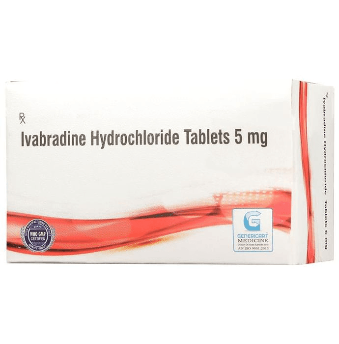 Genericart Ivabradine Hydrochloride 5mg Tablet – Ivabradine (5mg) 5 mg by Swast Aushadhi Seva Generic Medicine Store — photo 1 of 2