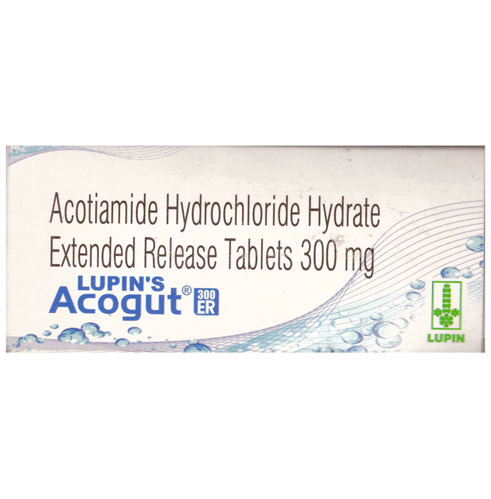 Acogut 300 ER Tablet – Acotiamide (300mg) 300 mg by Lupin Ltd — photo 1 of 2