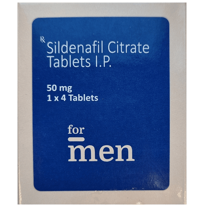 Grace Drugs & Pharmaceuticals Sildenafil 50mg Tablet – Sildenafil (50mg) 50 mg by Grace Drugs & Pharmaceuticals — photo 1 of 2