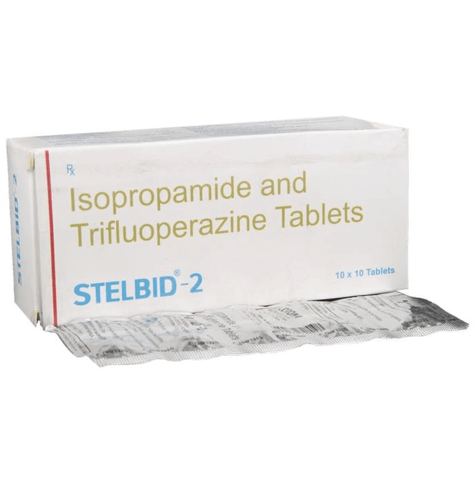 Stelbid 2 Tablet – Isopropamide (5mg) 2 mg by Corona Remedies Pvt Ltd — photo 1 of 5