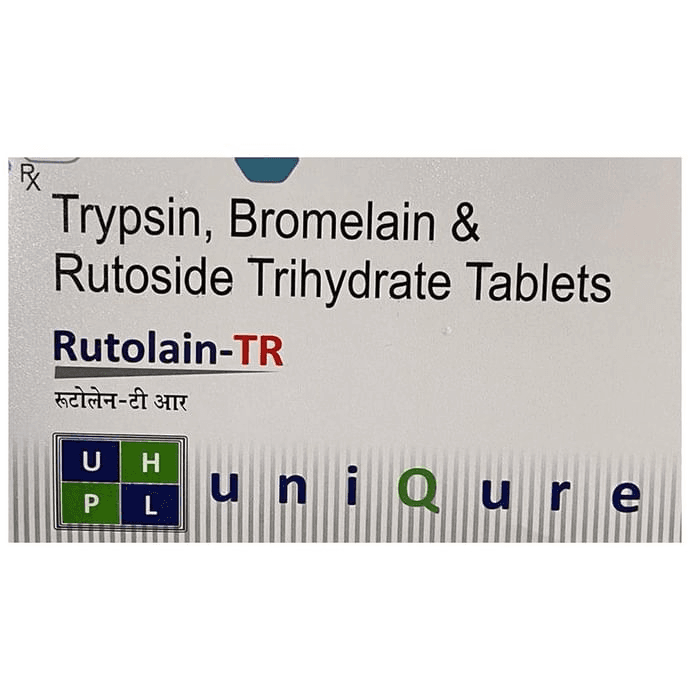 Rutolain-TR Tablet – c53c9df1-3464-4875-b119-1535f59e6e23 by Uniqure Healthcare Private Limited — photo 1 of 2