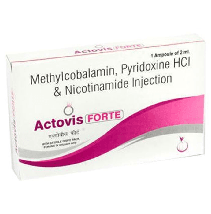 Actovis Forte Injection – Methylcobalamin (1500mcg) by Dolvis Bio Pharma Pvt Ltd