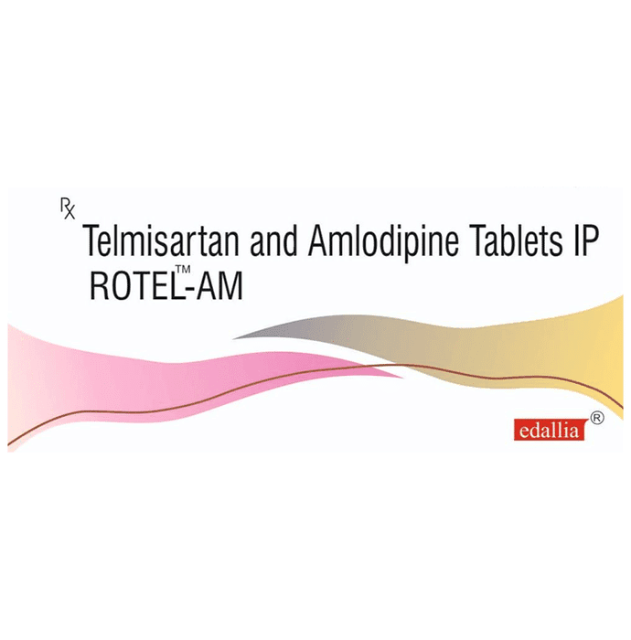 Rotel-AM Tablet – Telmisartan (40mg) by Edallia Pharmaceuticals Pvt Ltd — photo 1 of 3