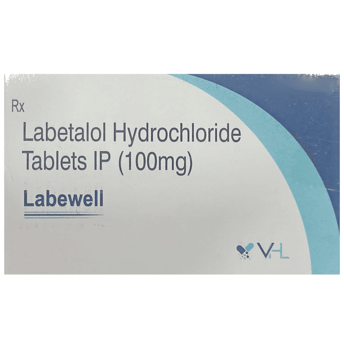 Labewell Tablet – Labetalol (100mg) by Vhl Pharmaceuticals Private Limited — photo 1 of 2